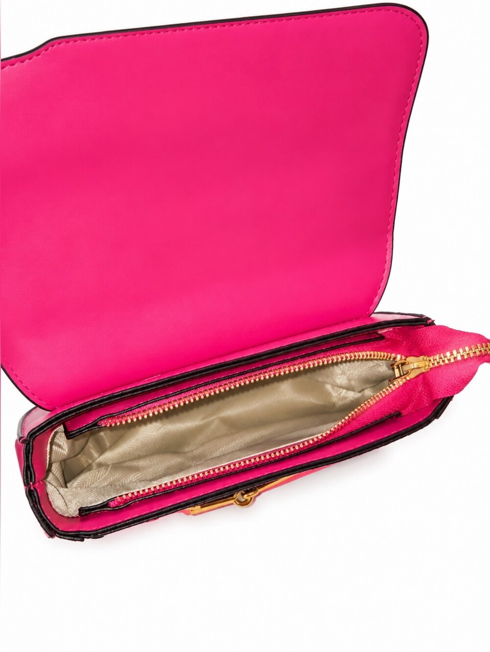 📦Crossbody small bag with Pink Trim and Mint Accent - Picture 8 of 10